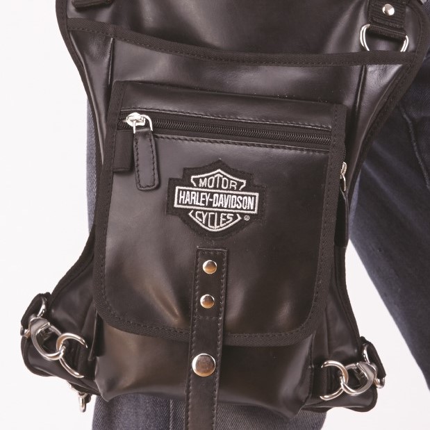Harley Davidson by Athalon Leather Backpack (Large) - #99678 - Athalon  Sportgear